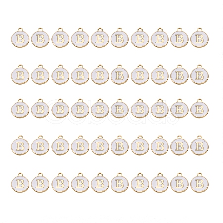 Golden Plated Alloy Charms ENAM-SZ0001-25A-B-1