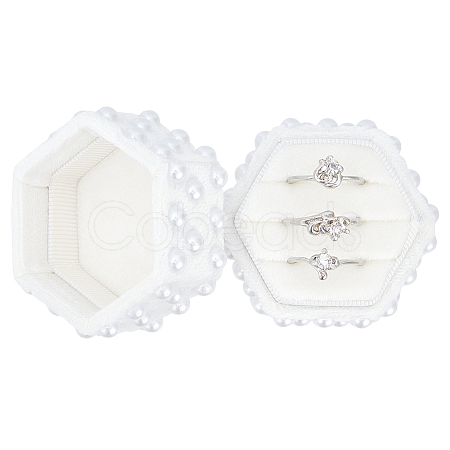 3-Slot Velvet Finger Ring Package Boxes CON-WH20006-013A-01-1