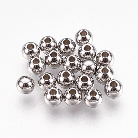 Tarnish Resistant 316 Stainless Steel Spacer Beads X-STAS-G176-46P-C-1