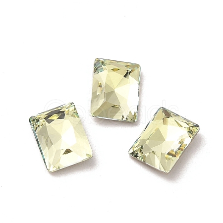 Glass Rhinestone Cabochons RGLA-P037-12B-D337-1