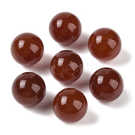Natural Carnelian No Hole Sphere Beads G-K353-04C-29-1