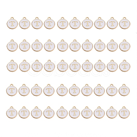 Golden Plated Alloy Charms ENAM-SZ0001-25A-T-1