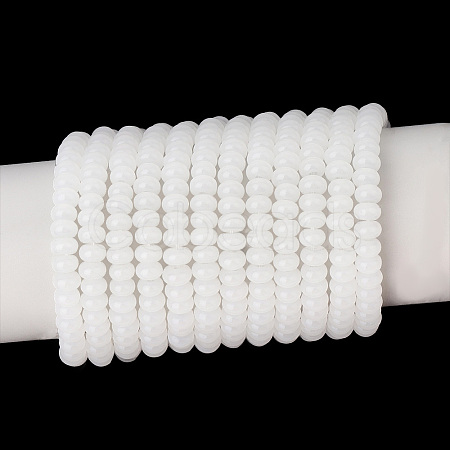 3 Strands Imitation Jade Glass Beads GLAA-PA0001-36A-01-1
