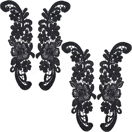 Sew on Flower Appliques PATC-WH0005-46A-1