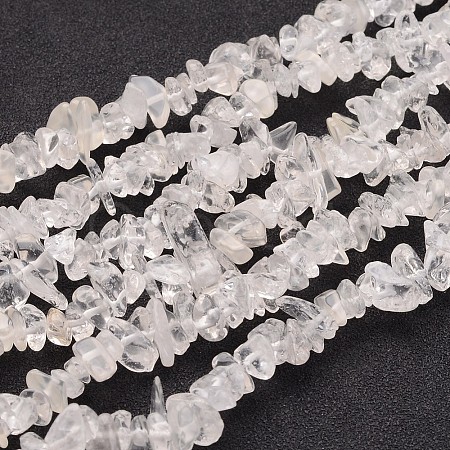 Natural Quartz Crystal Chips Beads Strands LS-F019-1