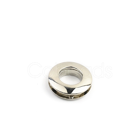 Alloy Grommet Eyelet Findings PW-WG039CF-04-1