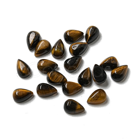 Natural Tiger Eye Cabochons G-Q173-02A-04-1