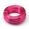 Aluminum Wire, Bendable Metal Craft Wire, Flexible Craft Wire, for Beading Jewelry Craft Making, Fuchsia, 20 Gauge, 0.8mm, 300m/500g(984.2 Feet/500g)