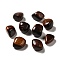 Natural Dyed & Heated Red Tiger Eye Beads, Tumbled Stone, Healing Stones, for Reiki Healing Crystals Chakra Balancing, Vase Filler Gems, No Hole/Undrilled, Nuggets, 17~30x15~27x8~22mm