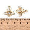 Alloy Rhinestone Pendants PALLOY-P303-03C-G-3