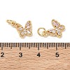 SHEGRACE Brass Pave Clear Cubic Zirconia Pendants XGRQ3Q824-628G-C-3