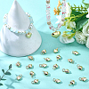20Pcs Rack Plating Brass Heart Charms KK-BBC0024-87B-4