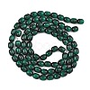 Dyed Imitation Tiger Eye Glass Beads Strands GLAA-H040-02C-2