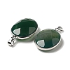Natural Agate Dyed Pendants G-M415-02P-3