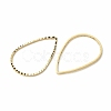 Brass Linking Rings KK-F831-017E-G-RS-3