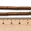 Electroplated Natural Lava Rock Beads Strands G-K388-03B-04-4
