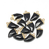 Natural White Jade Pointed Pendants G-Q966-01-1