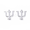 Tarnish Resistant 304 Stainless Steel Charms X-STAS-K215-11P-2