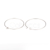 316L Surgical Stainless Steel Hoop Earring Findings STAS-G229-07P-05-2