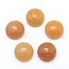 Natural Yellow Aventurine Cabochons X-G-P393-R36-10MM-1