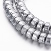 Electroplate Non-magnetic Synthetic Hematite Beads Strands G-A170-01C-P-1