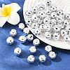 Faceted Round Plated Acrylic Beads PACR-L001-12mm-S-5