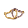 304 Stainless Steel Enamel Connector Charms STAS-E179-12G-02-1