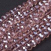 Glass Beads Strands GR10MMY-39L-1