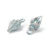 Alloy Enamel Pendants PALLOY-F224-07-4