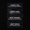 Waterproof PVC Self-Adhesive Stickers DIY-A031-10-1