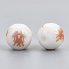 Electroplate Glass Beads EGLA-S178-11D-04-2