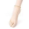 Multi-Strand Anklets AJEW-AN00329-01-4