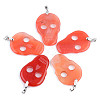 Halloween Themed Natural Agate Big Pendants G-S359-181-2