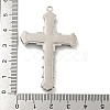 Alloy with Rhinestone Pendants PALLOY-M218-16P-3