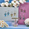 DIY Faceted Beads Earring Making Kit DIY-SZ0007-70-4