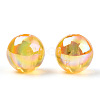 Transparent Acrylic Beads MACR-T046-01D-12-3