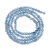 Natural Devil Blue Aquamarine Beads Strands GG-CBAF158-D01-02-5