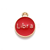 Alloy Enamel Pendants LS-ENAM-S124-01B-07K-3