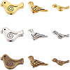 180Pcs 9 Colors Tibetan Style Alloy Beads TIBEP-PA0001-01A-7