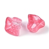 Transparent Spray Paint Glass Beads GLAA-H035-03F-2
