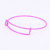 Adjustable Iron Bangle Making BJEW-TAC0004-02D-2