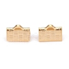 304 Stainless Steel Ribbon Crimp Ends STAS-P249-27B-G-1