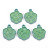 Spray Painted Alloy Enamel Pendants ENAM-N055-032-B01-NR-1