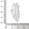 201 Stainless Steel Pendants STAS-S155-02P-03-3