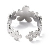 Non-Tarnish 304 Stainless Steel Finger Rings X-RJEW-L102-36P-4