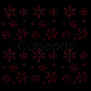 Snowflake Pattern Hotfix Rhinestones DIY-WH0430-205C-1