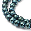 Electroplate Synthetic Non-magnetic Hematite Beads Strands G-E602-04E-3