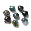 Natural Moss Agate Pendants G-I311-A08-2