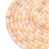 Natural Orange Aventurine Beads Strands G-P575-A02-4x2mm-01-3
