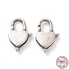 925 Sterling Silver Lobster Claw Clasps STER-D036-02AS-4